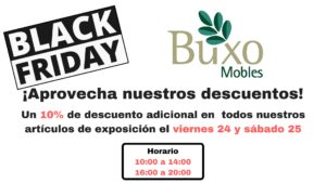 Black Friday en Mobles Buxo