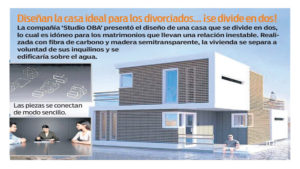 La casa modular de un estudio holandes pensada por si hay divorcio.1920