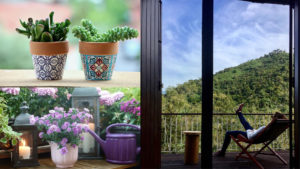 Decorar un balcon 1920